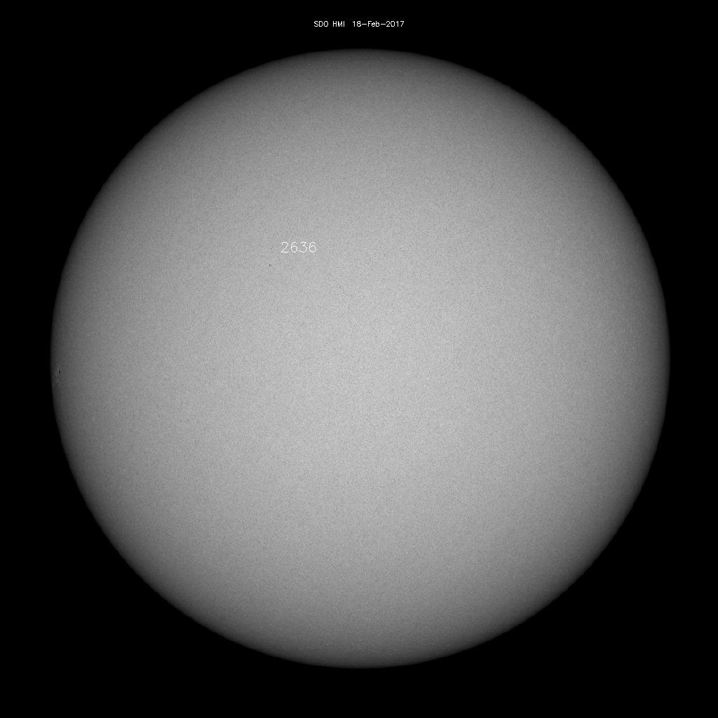 Sunspot regions