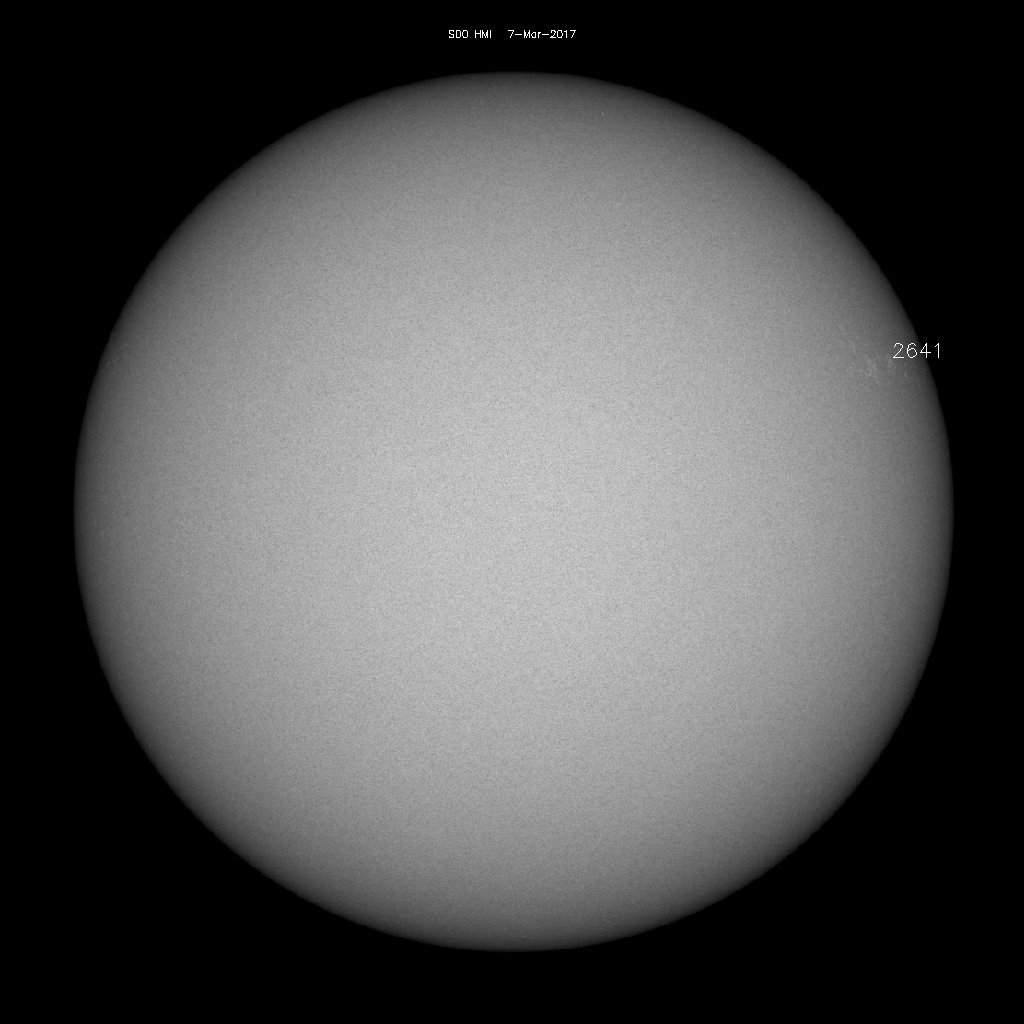 Sunspot regions