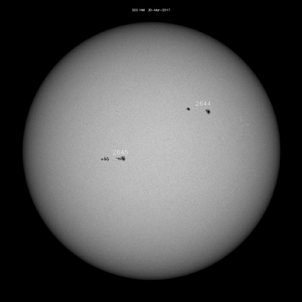 Sunspot regions