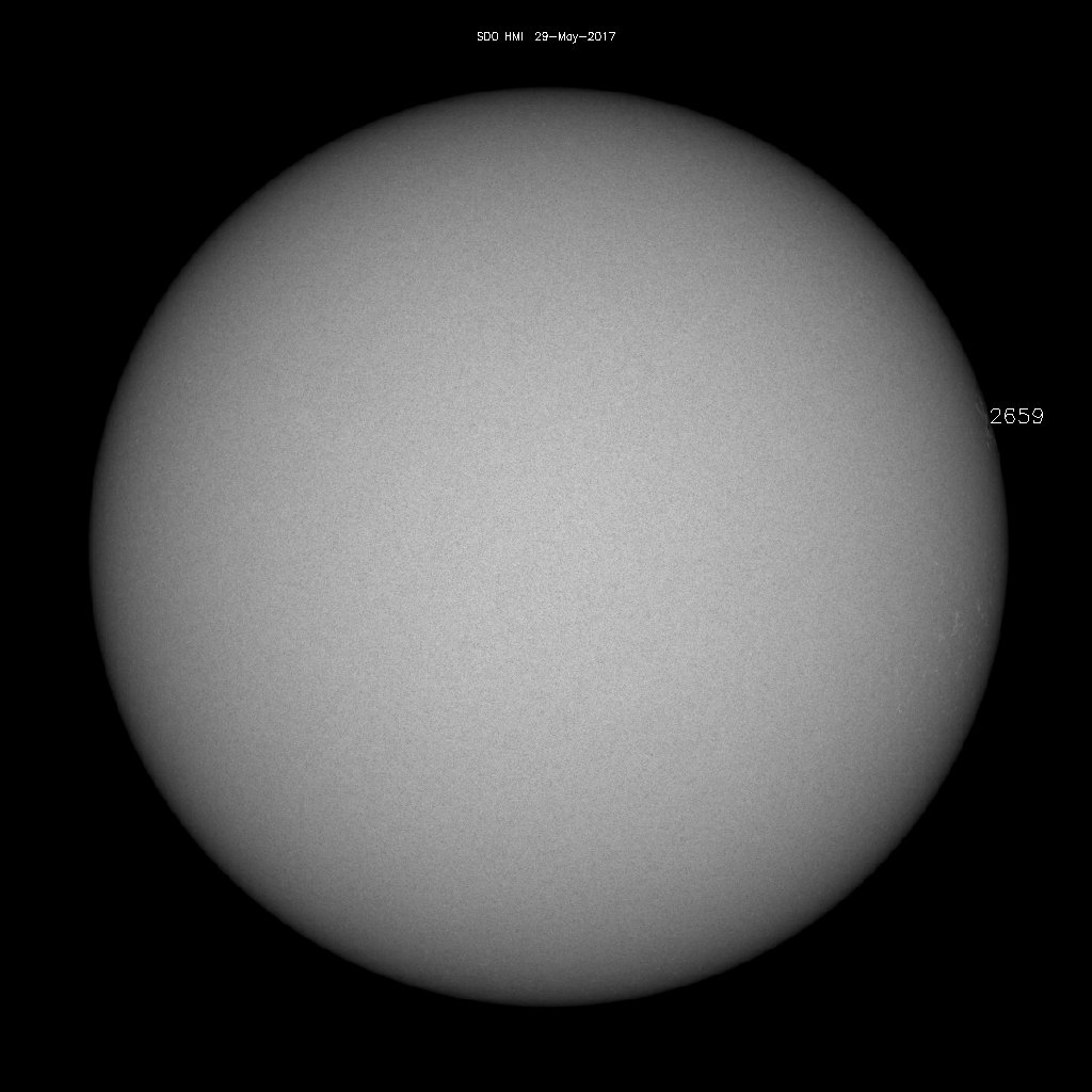 Sunspot regions