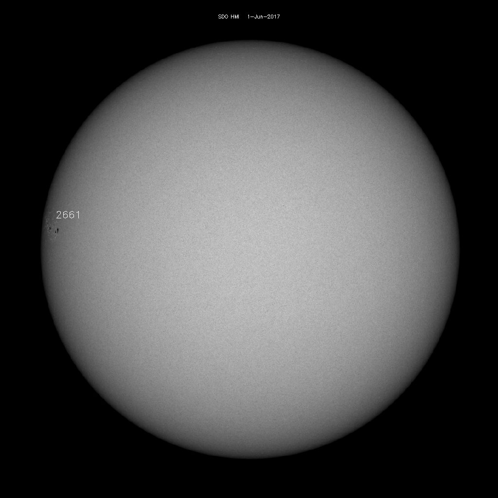 Sunspot regions