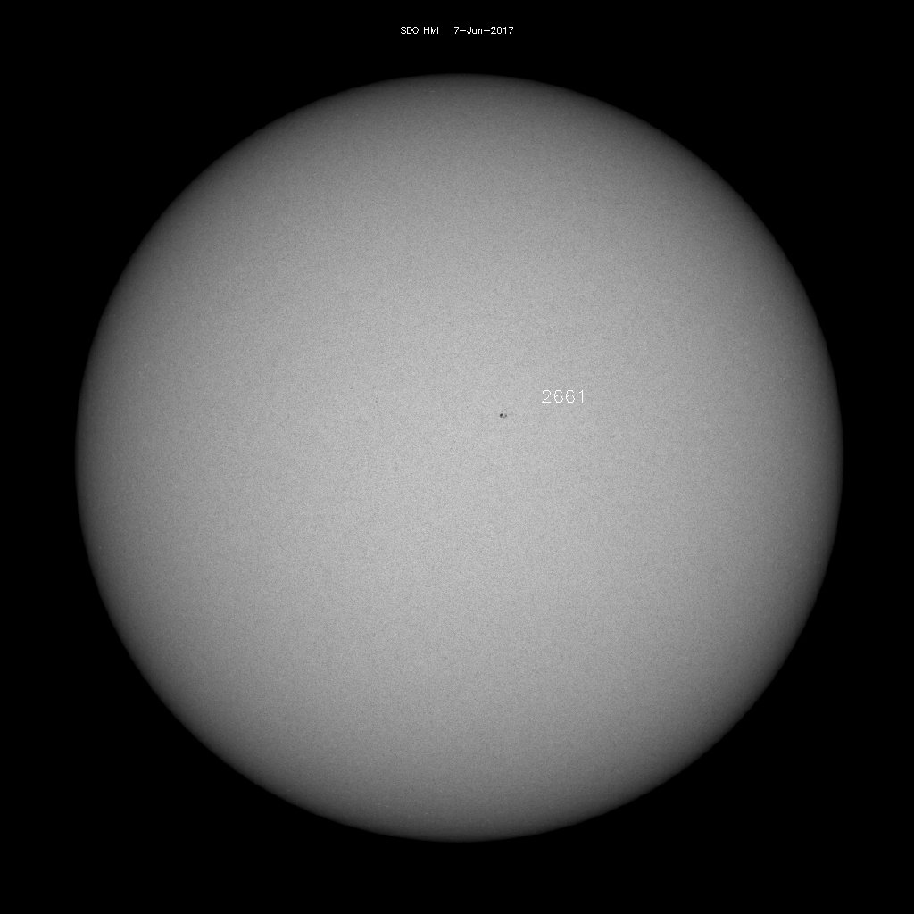 Sunspot regions