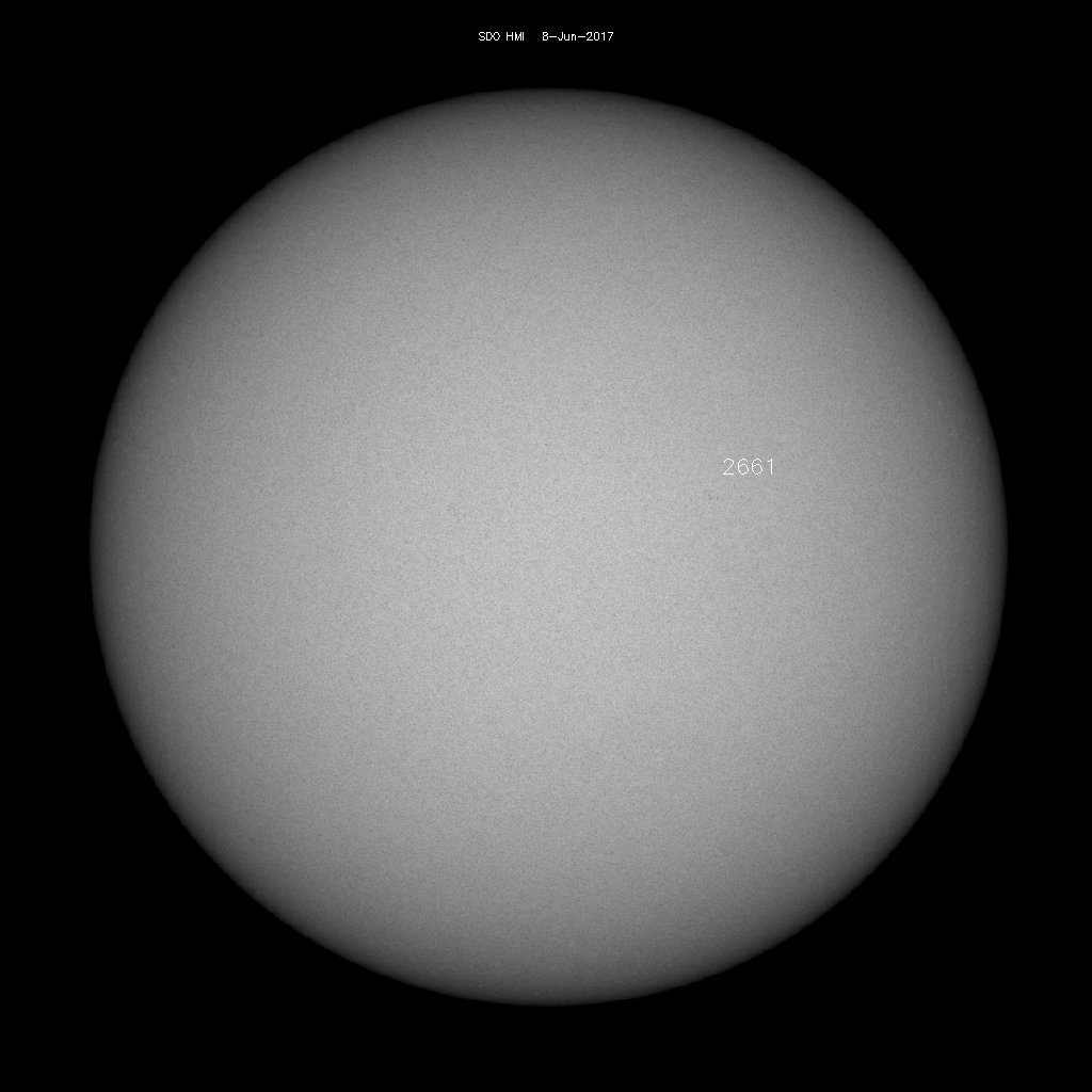 Sunspot regions