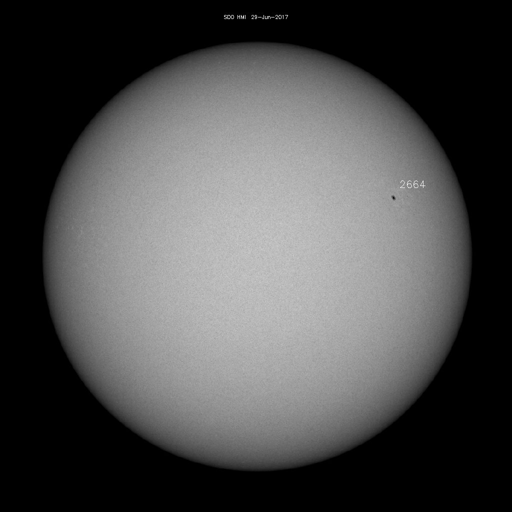 Sunspot regions