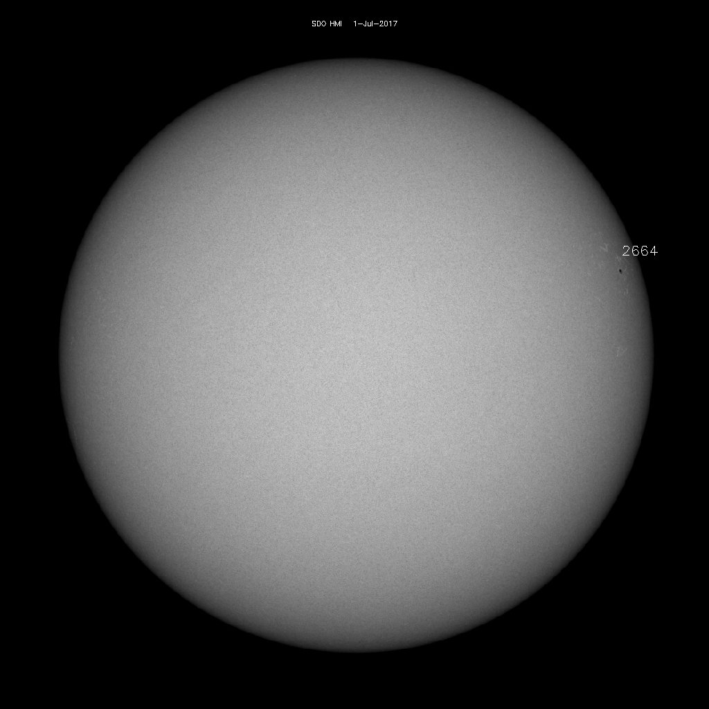 Sunspot regions