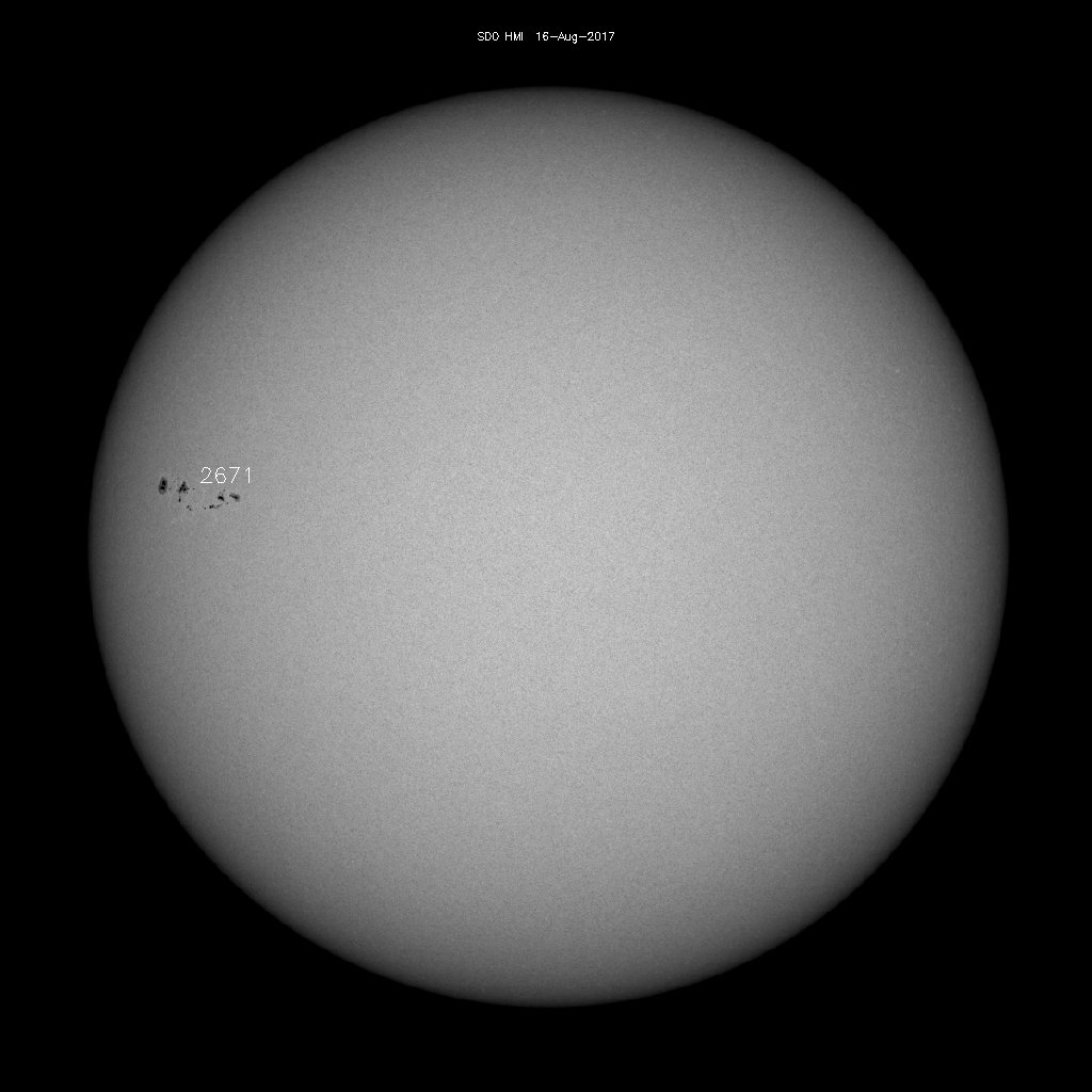 Sunspot regions