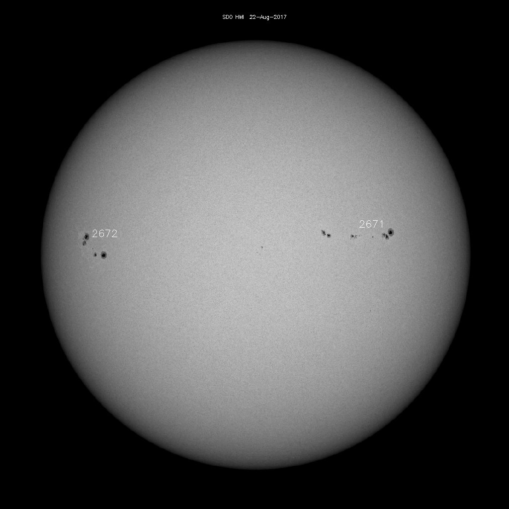 Sunspot regions