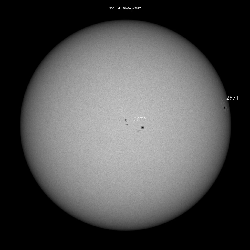 Sunspot regions