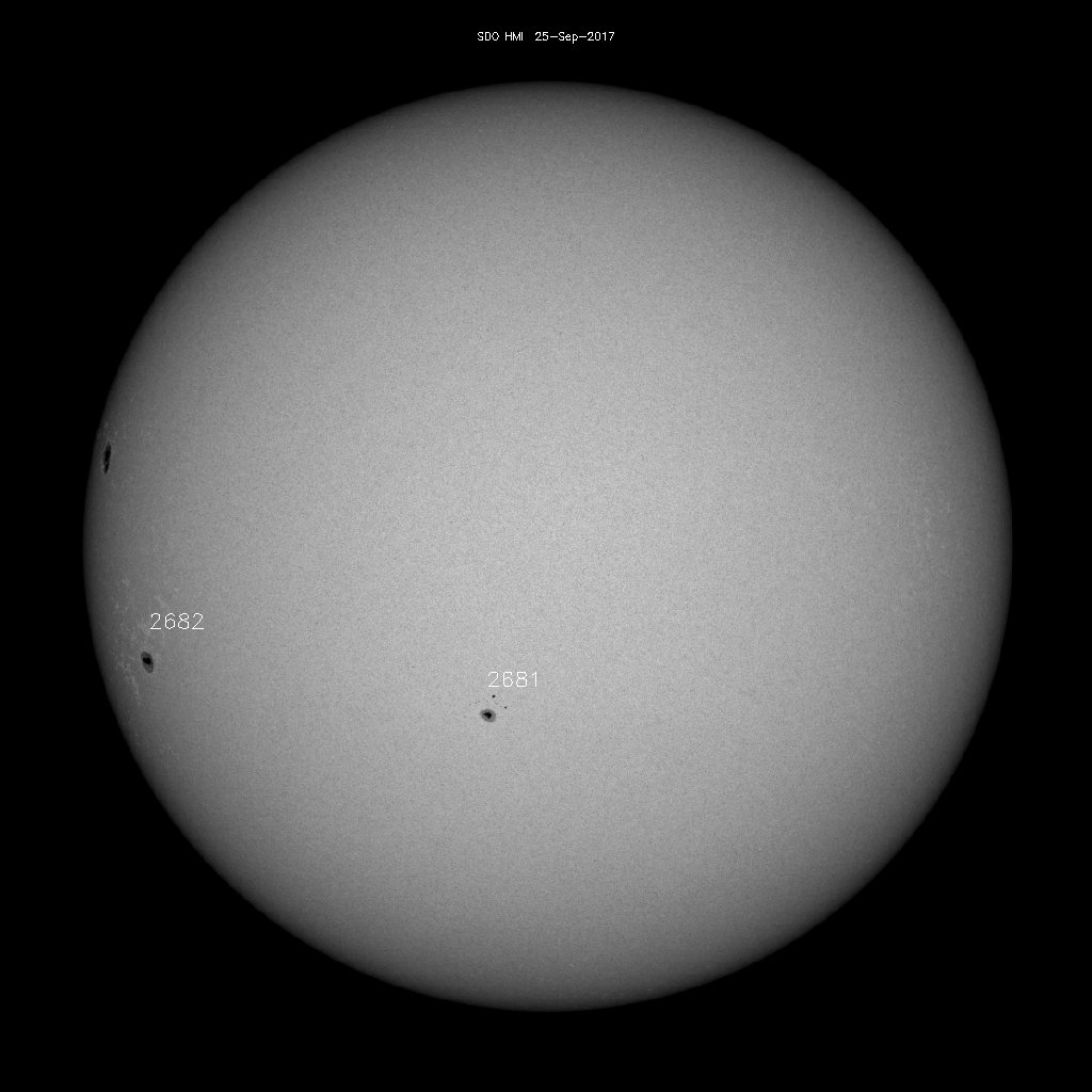 Sunspot regions