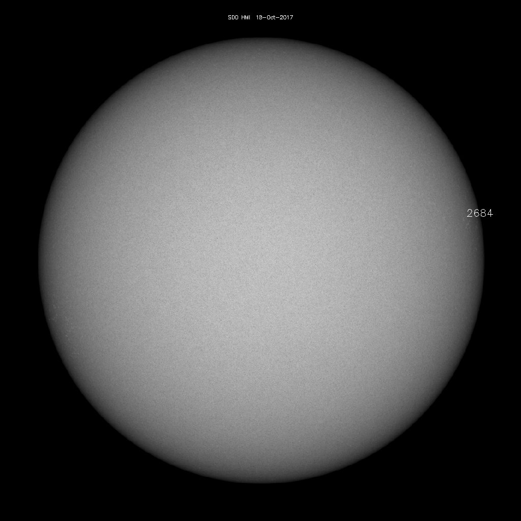 Sunspot regions