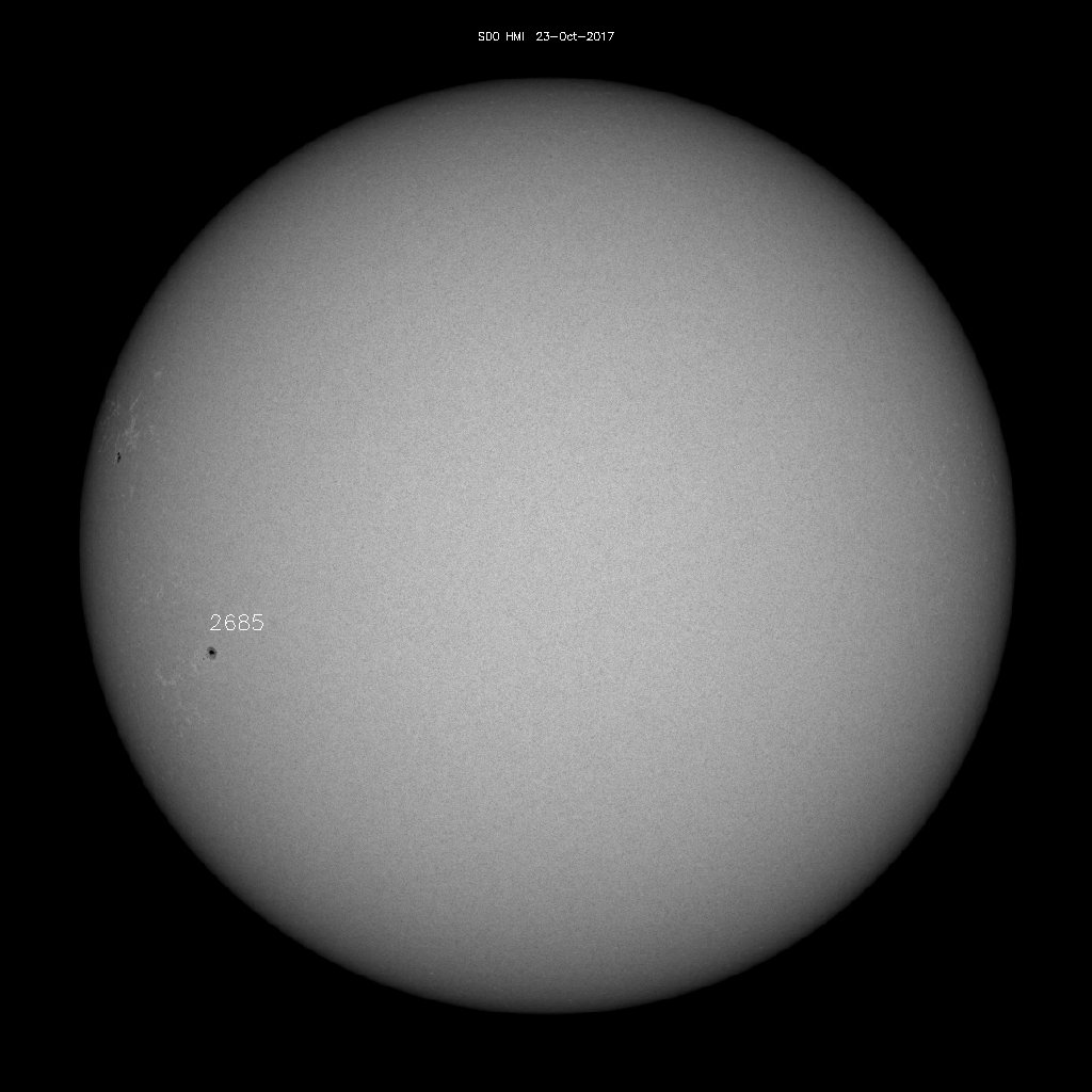 Sunspot regions