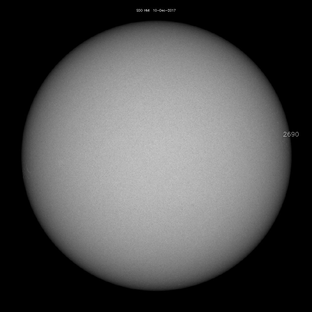 Sunspot regions