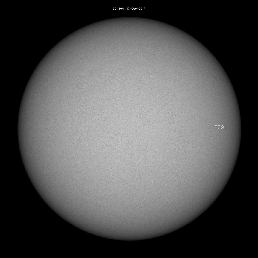 Sunspot regions