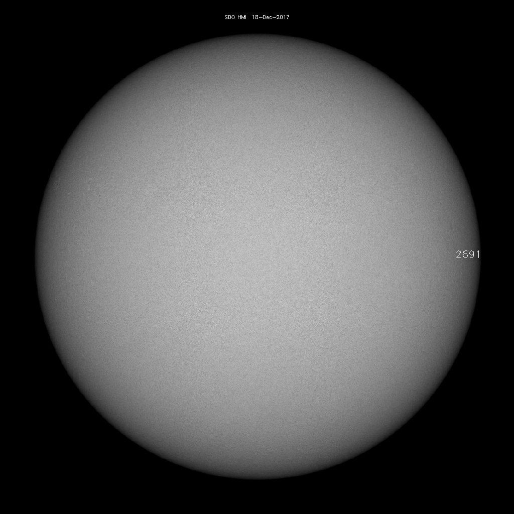 Sunspot regions