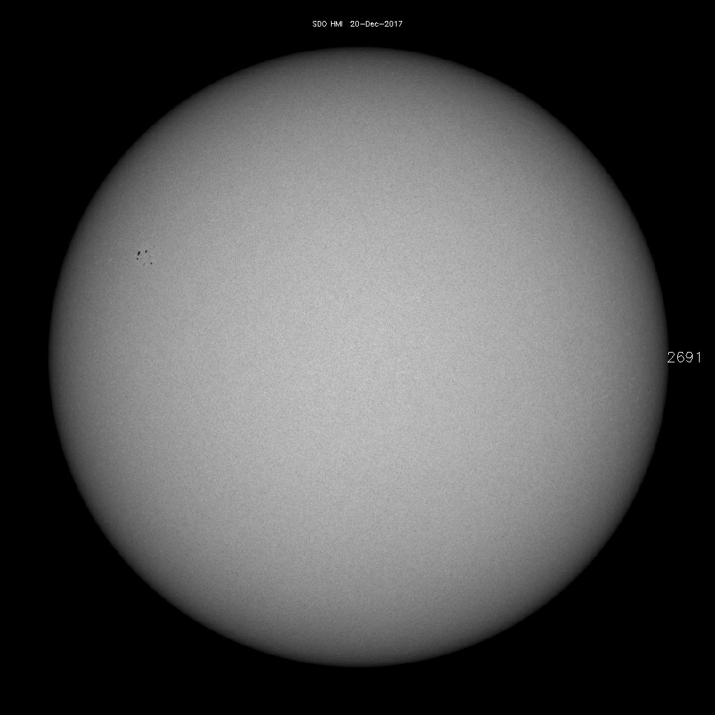 Sunspot regions