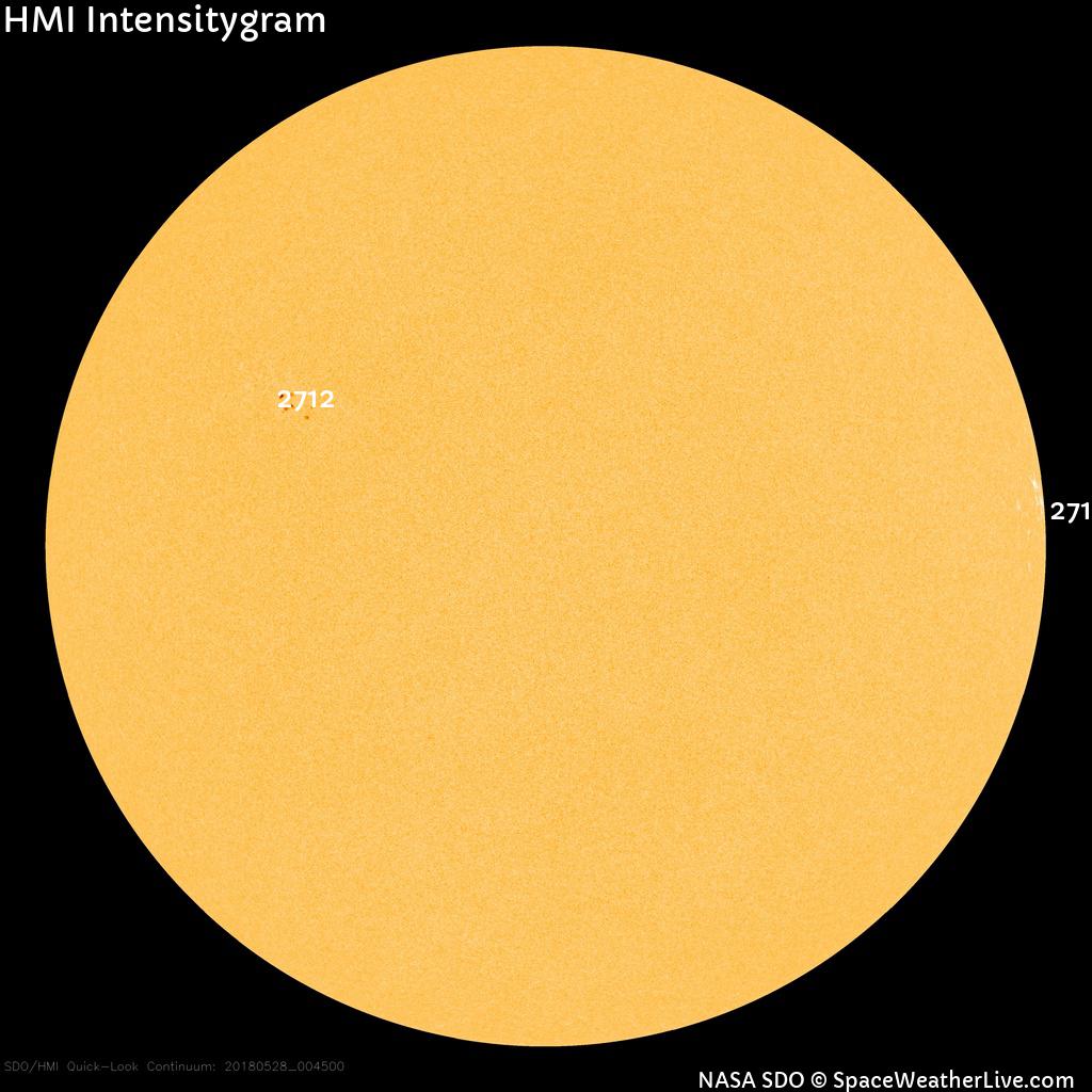 Sunspot regions