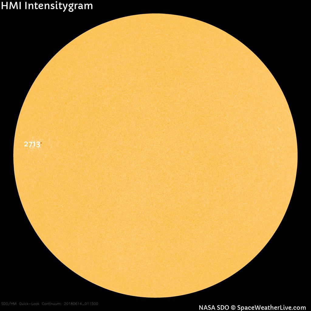 Sunspot regions