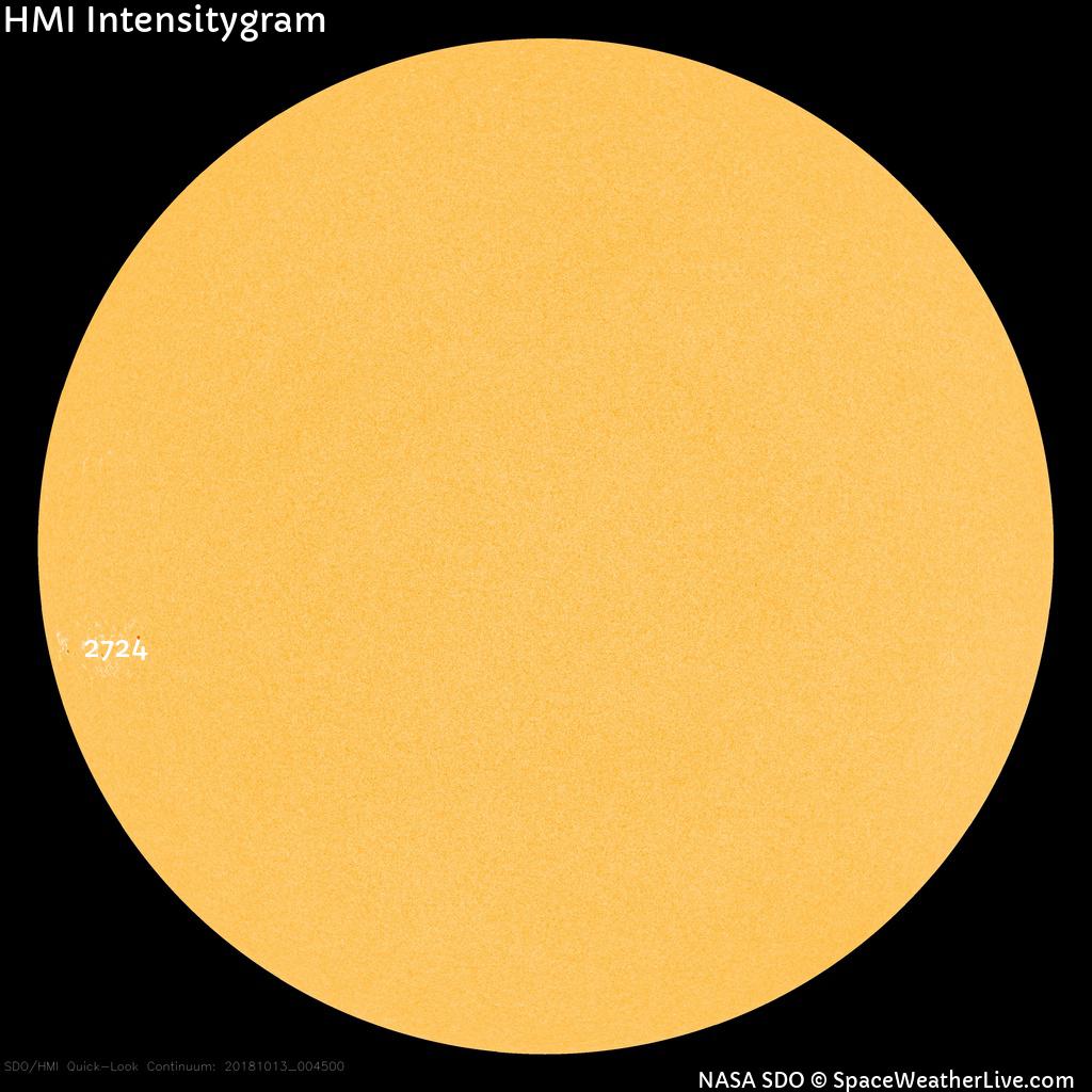 Sunspot regions