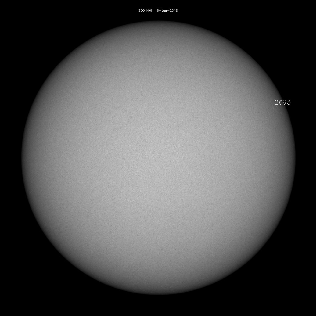 Sunspot regions