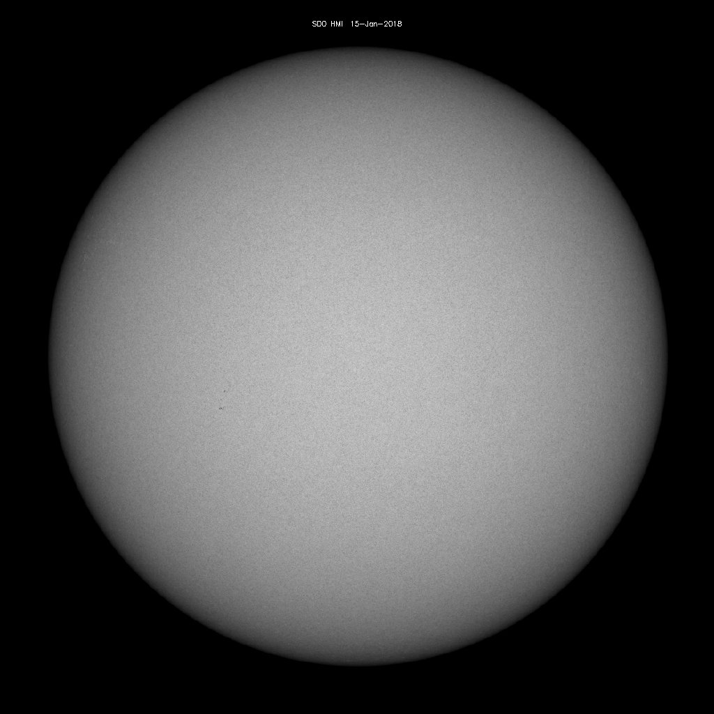 Sunspot regions