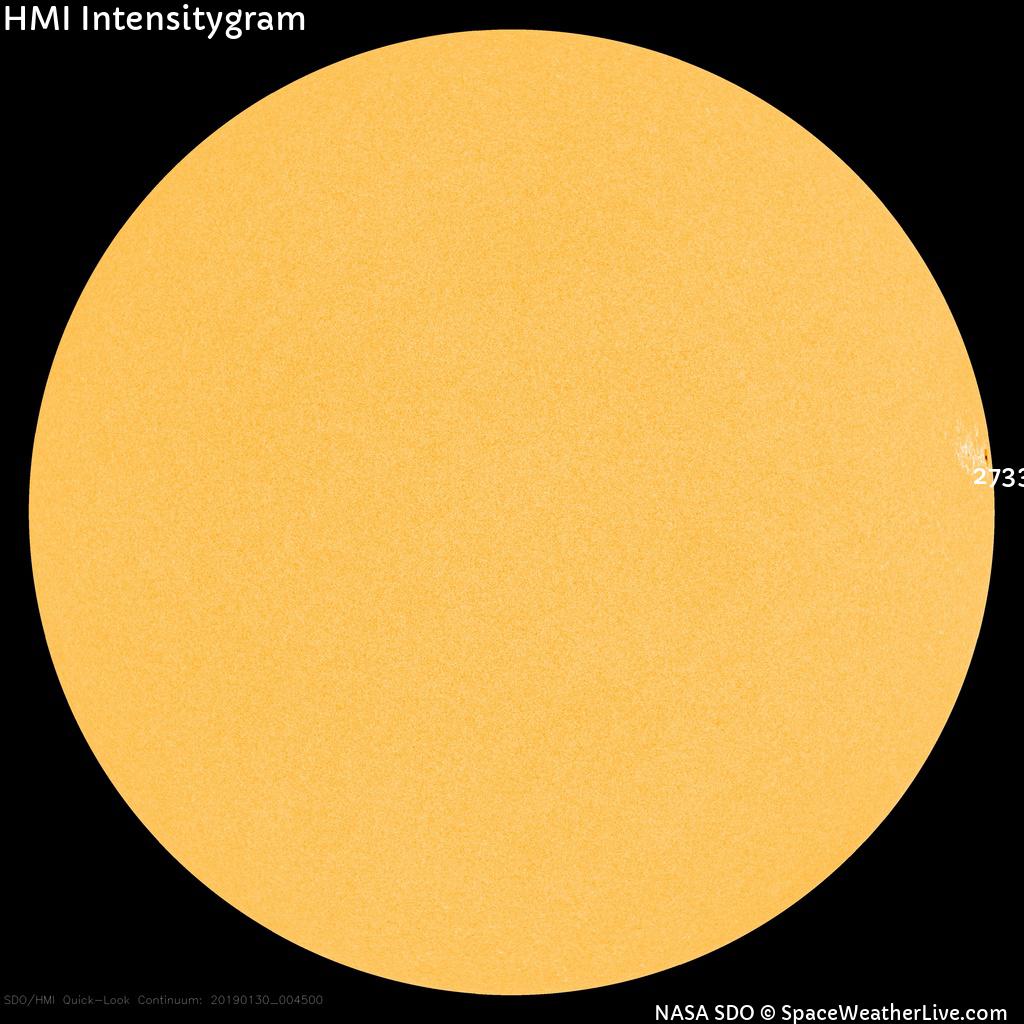 Sunspot regions