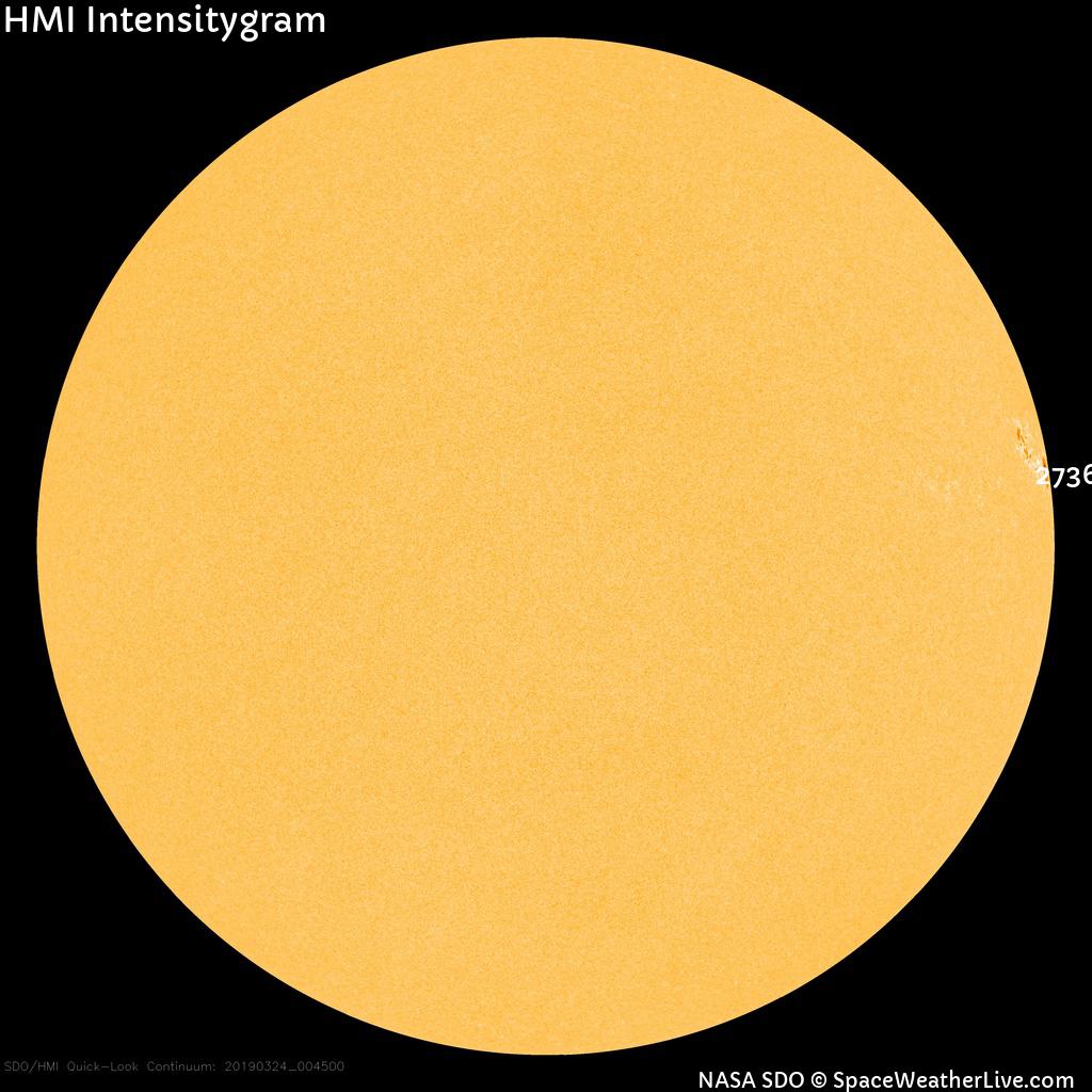 Sunspot regions