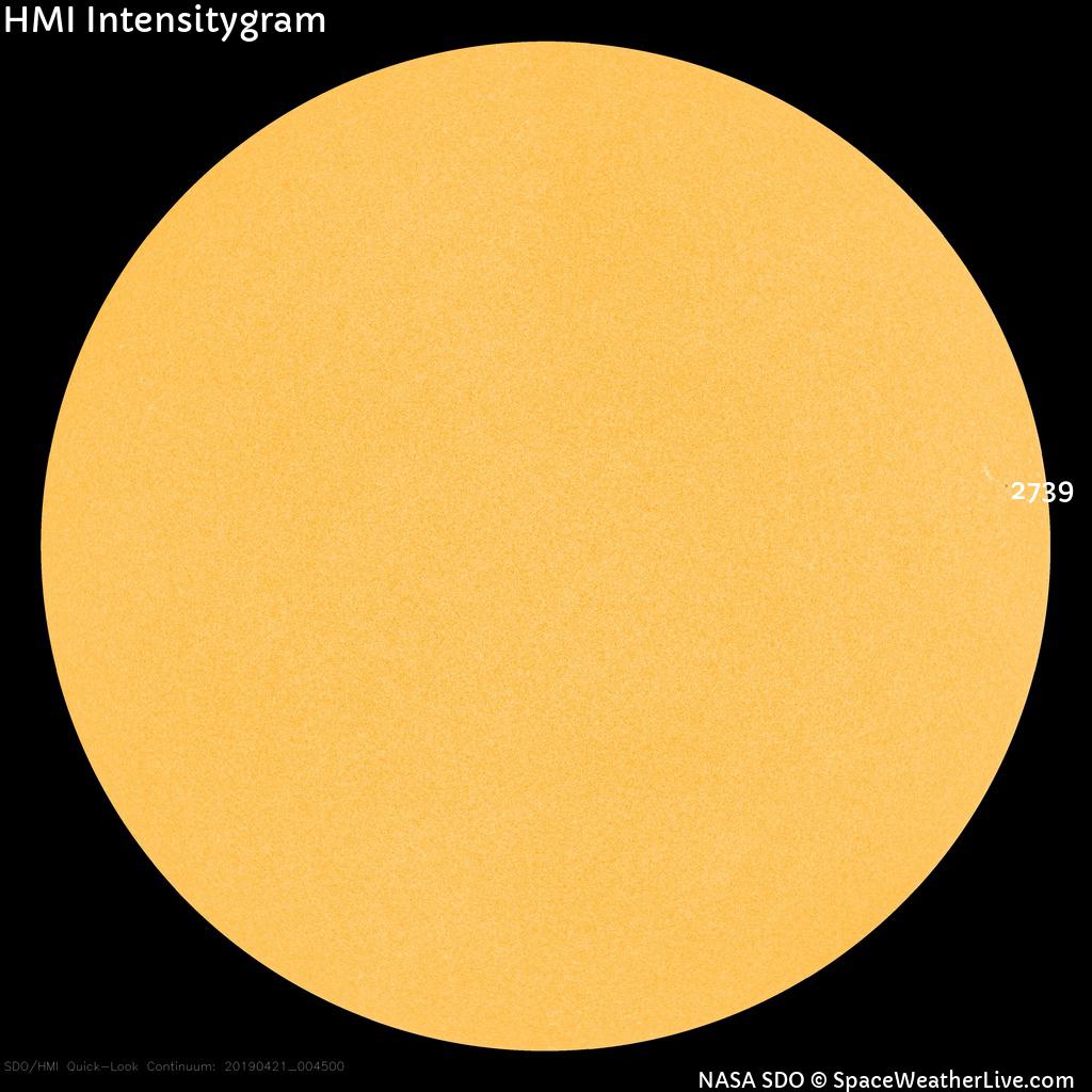 Sunspot regions