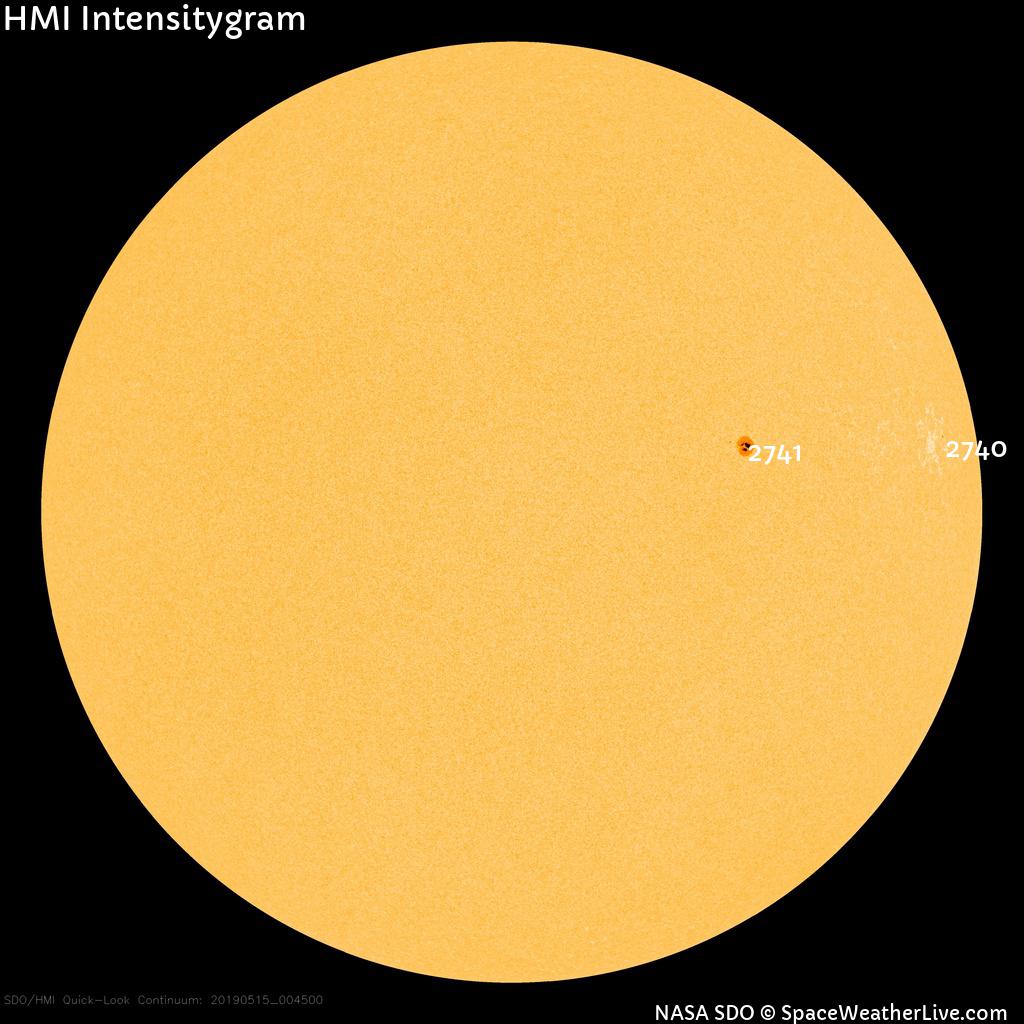 Sunspot regions