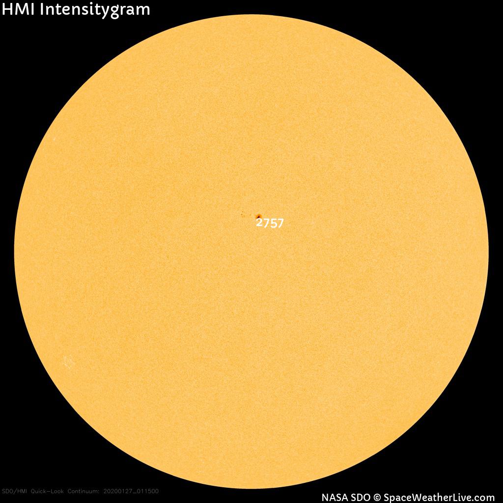 Sunspot regions