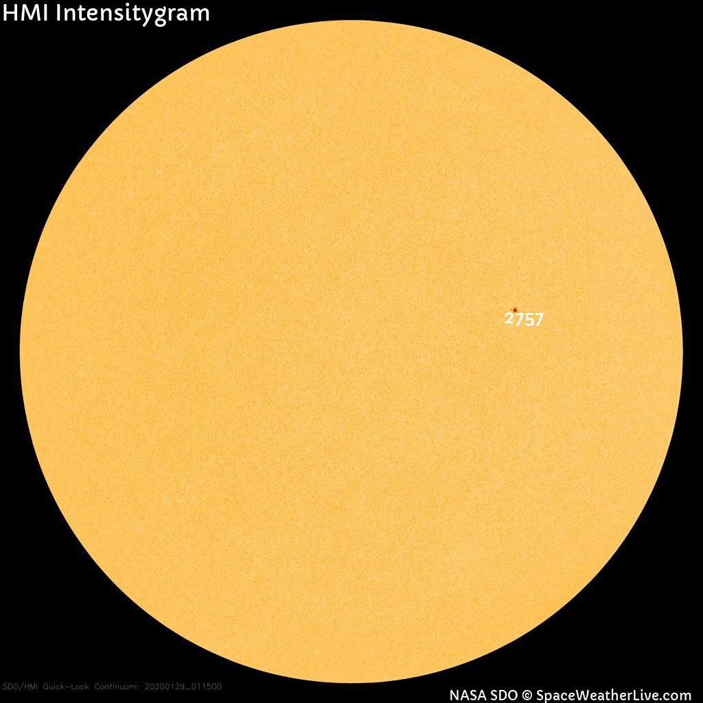 Sunspot regions