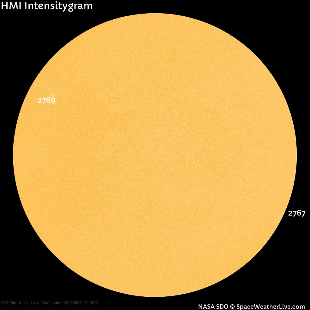 Sunspot regions