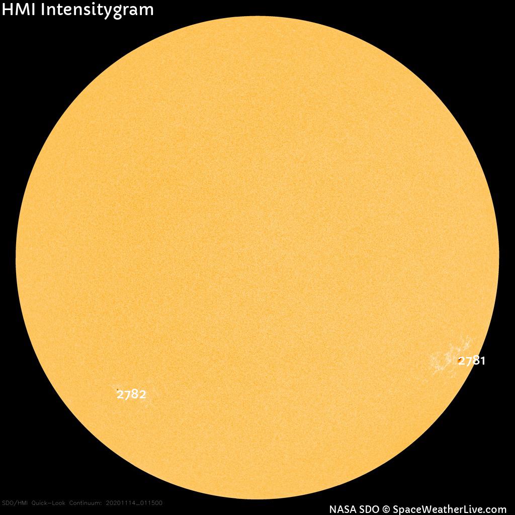 Sunspot regions