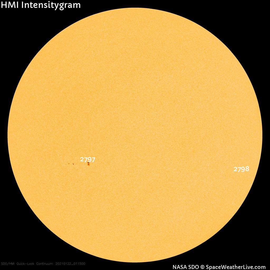 Sunspot regions