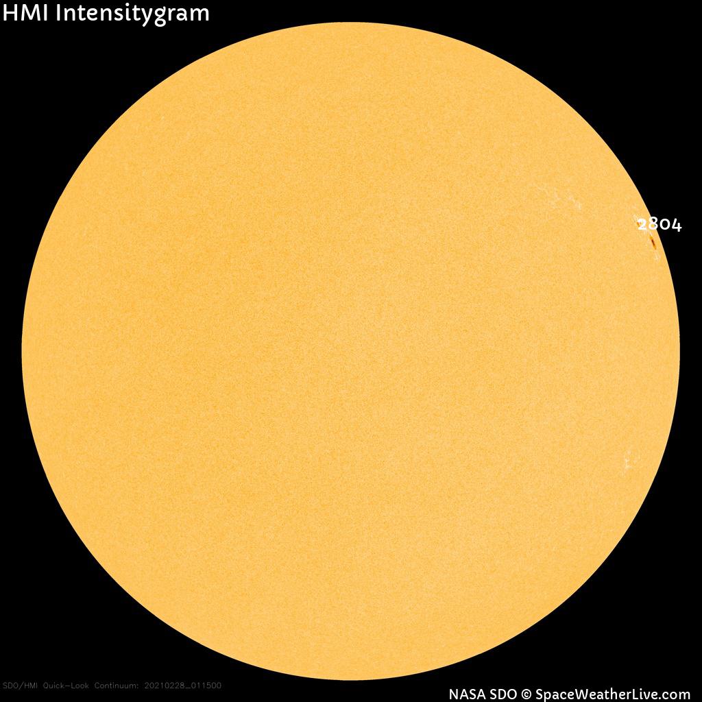 Sunspot regions