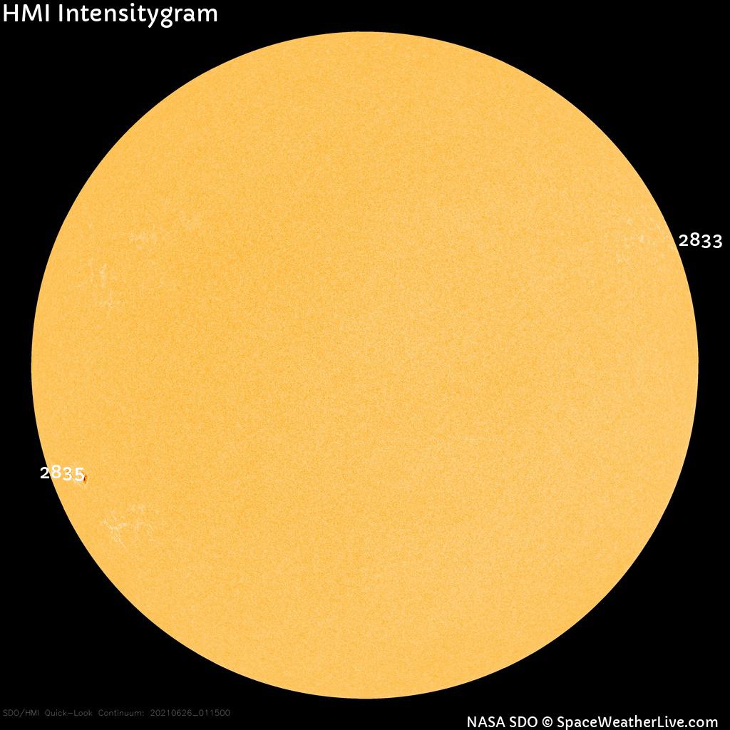 Sunspot regions