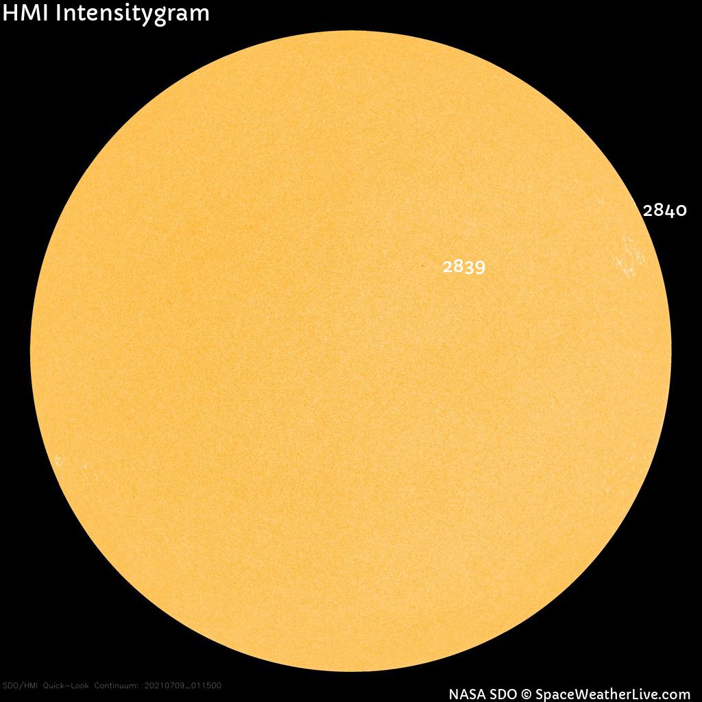 Sunspot regions