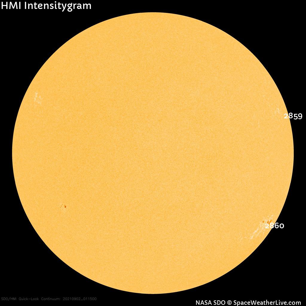 Sunspot regions