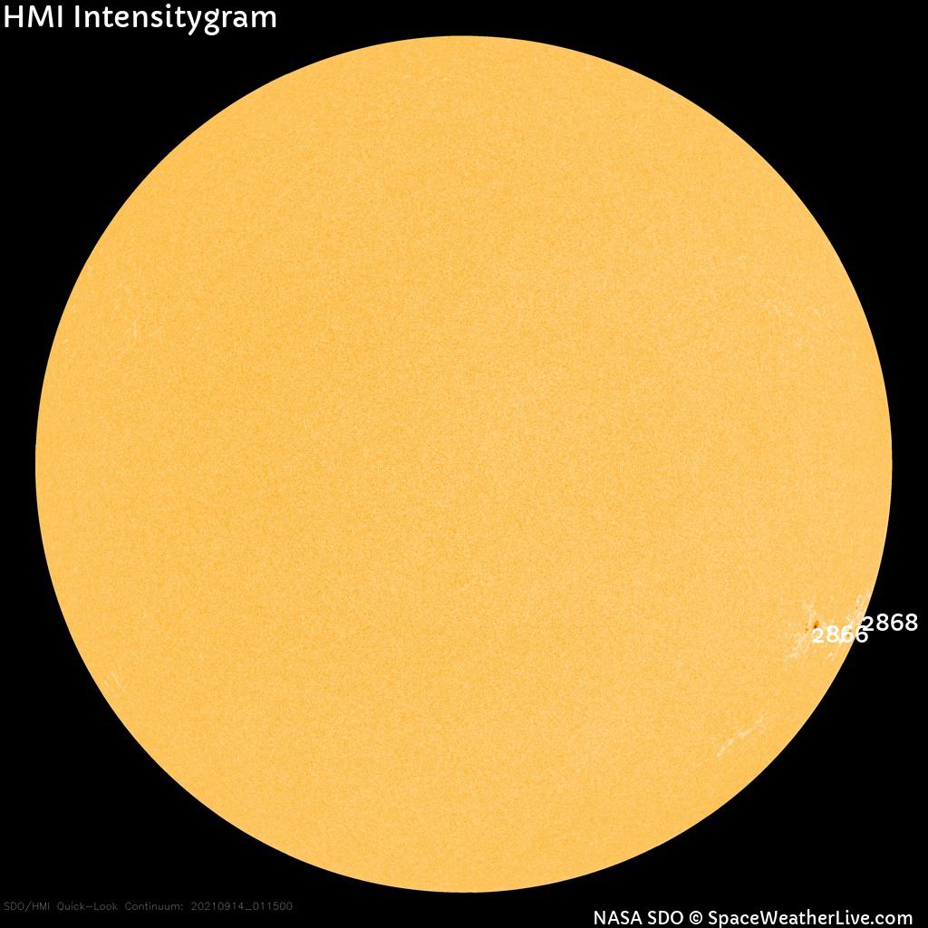 Sunspot regions