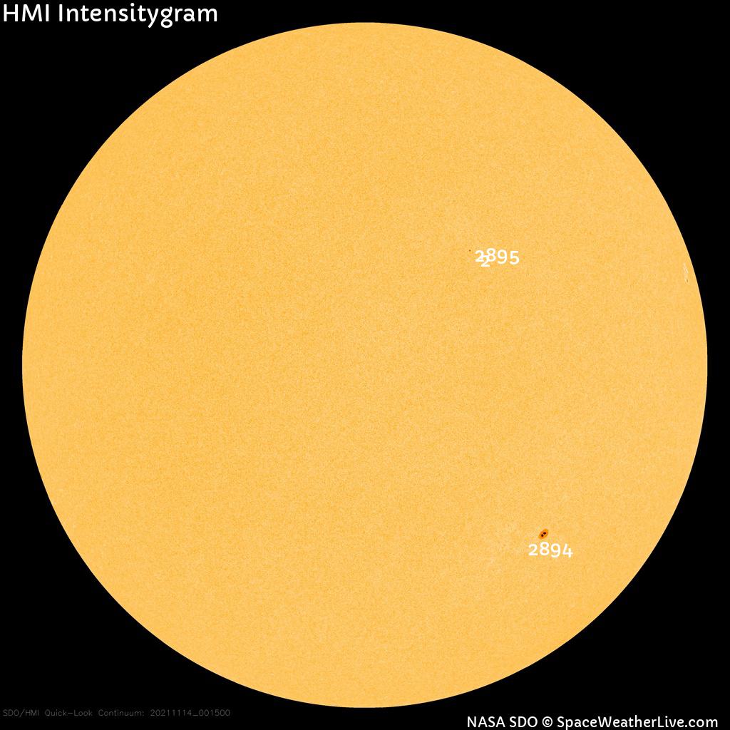 Sunspot regions