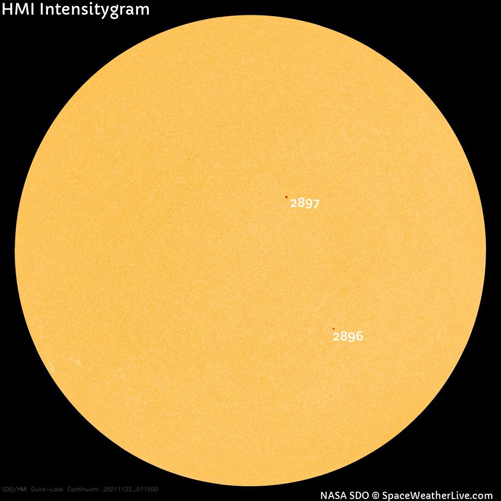 Sunspot regions