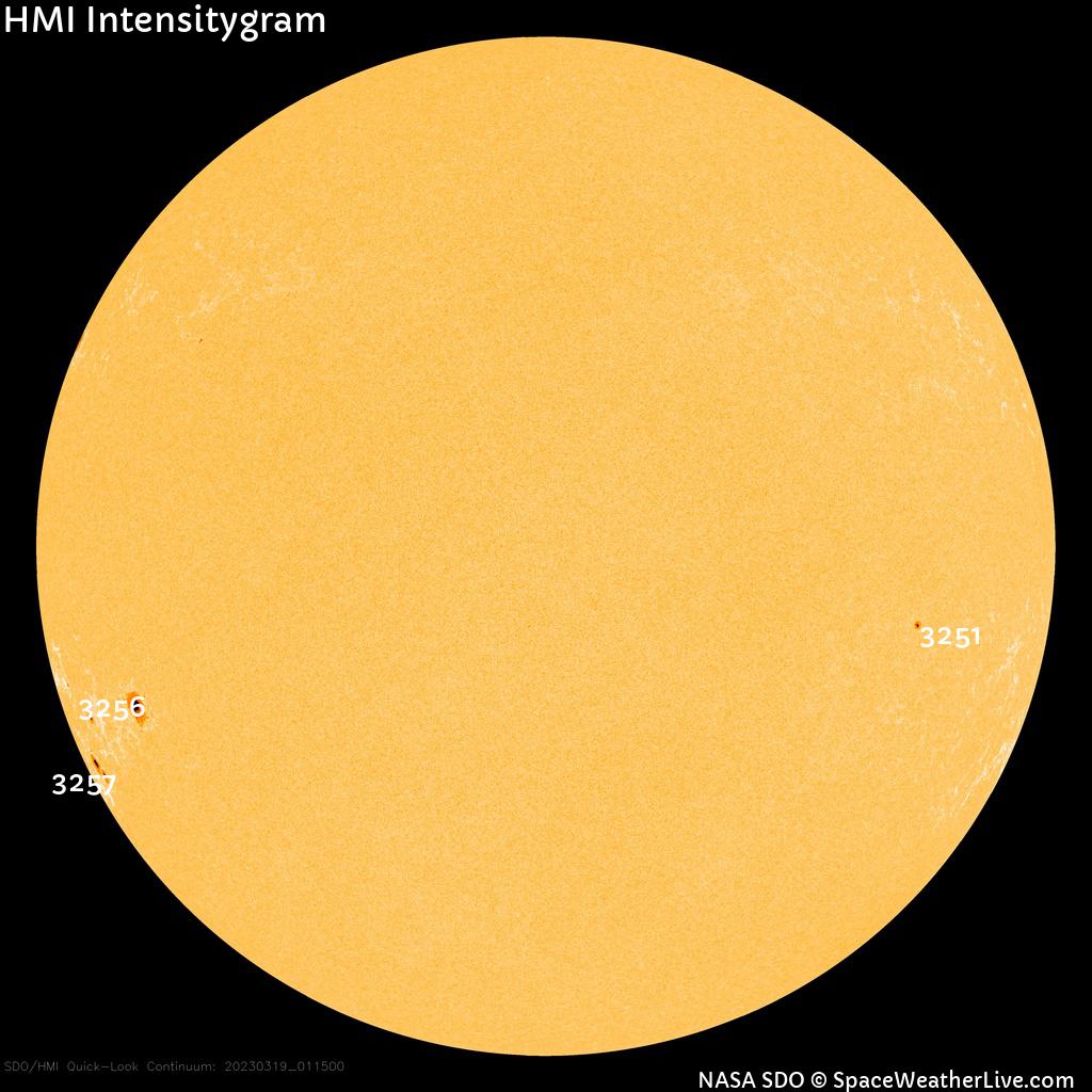 Sunspot regions