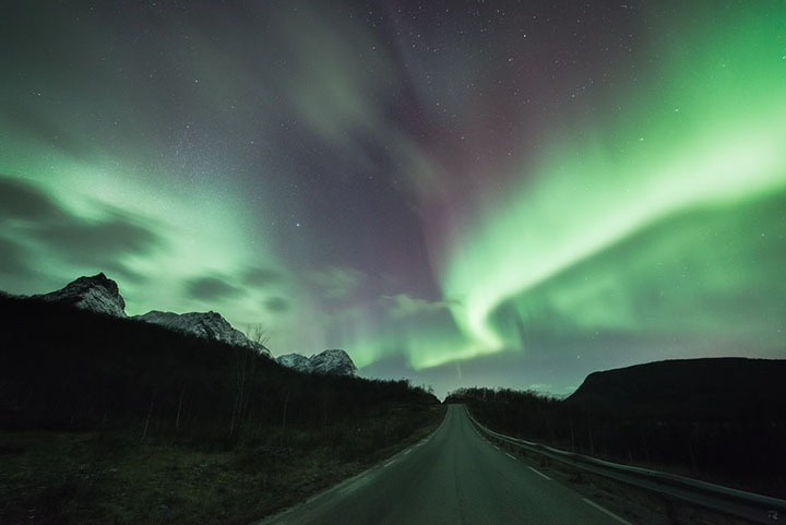 Aurora Borealis as seen from Norway