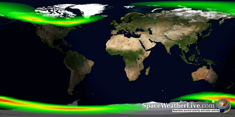 Minor G1 geomagnetic storm 