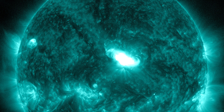 X1.8 solar flare, severe geomagnetic storm watch